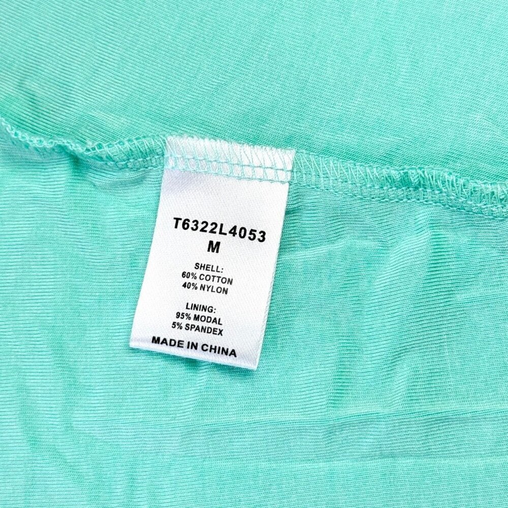NWT Tart Collections Floral Lace Tank Top Sz.L Mint Green Scoop Neck Fairy - Picture 7 of 11